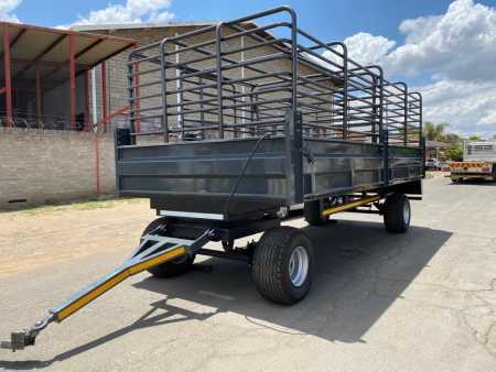 10T FARM TRAILER (WITH DROPSIDES)